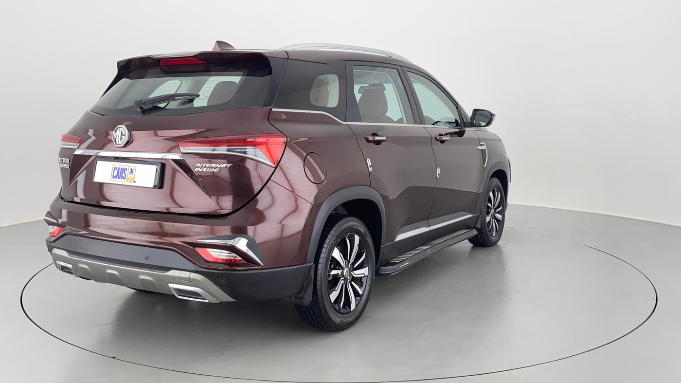 2020 MG HECTOR PLUS SHARP DCT, Petrol, Automatic, 34,287 km, Right Back Diagonal