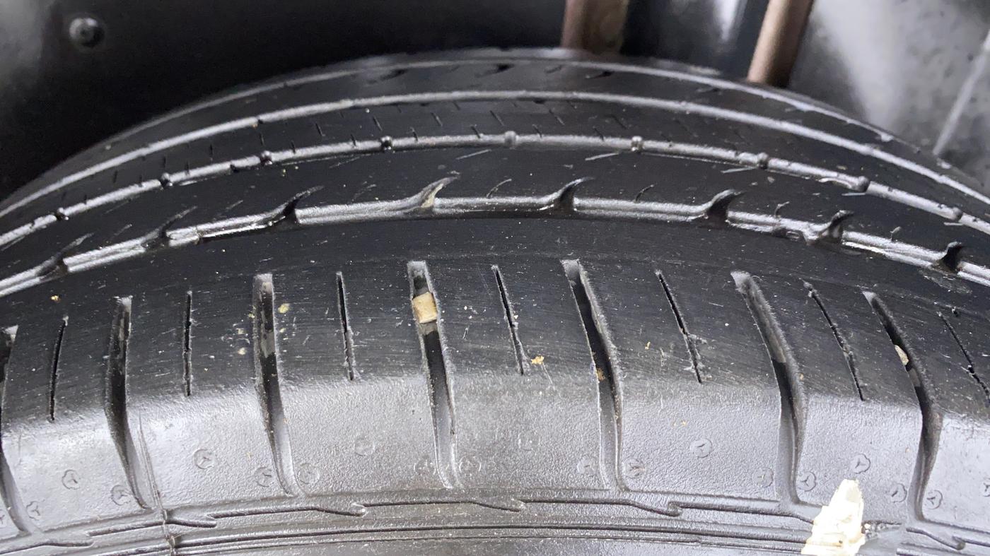 2020 MG HECTOR PLUS SHARP DCT, Petrol, Automatic, 34,287 km, Left Rear Tyre Tread