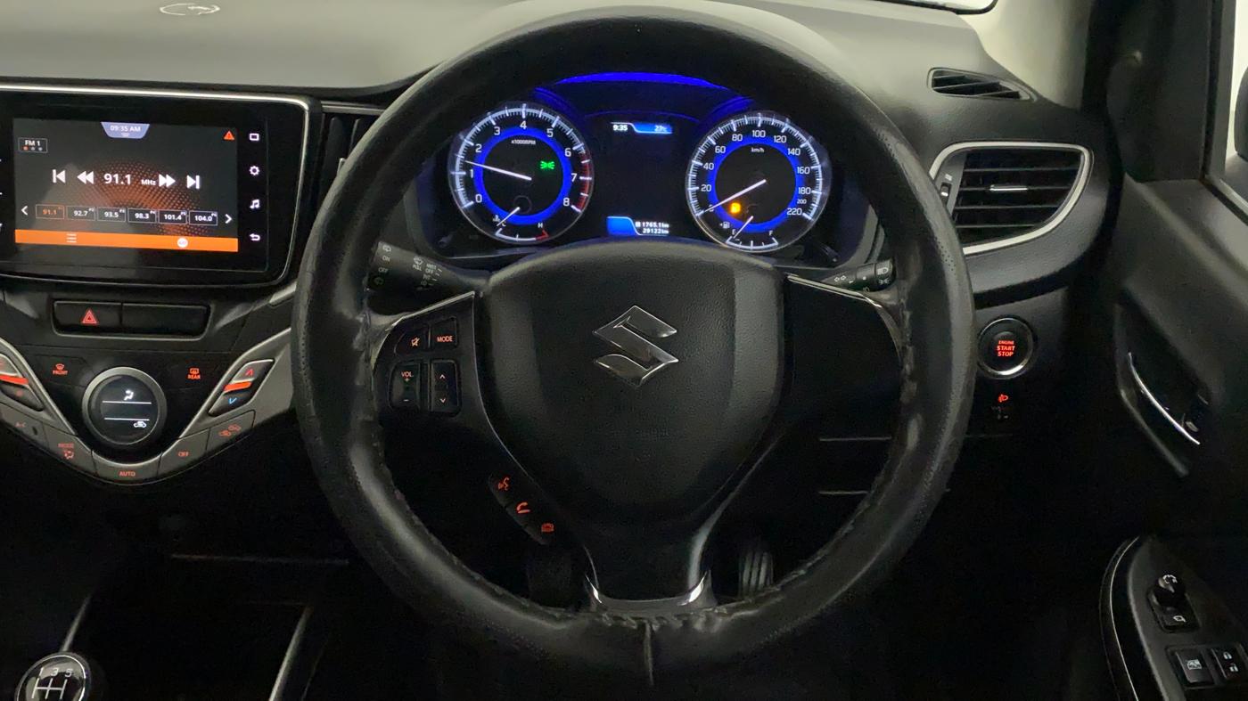 2020 Maruti Baleno ZETA PETROL 1.2, Petrol, Manual, 29,122 km, Steering Wheel Close Up