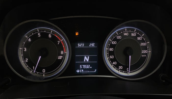 2019 Maruti Dzire VXI AMT, Petrol, Automatic, 57,928 km, Odometer Image