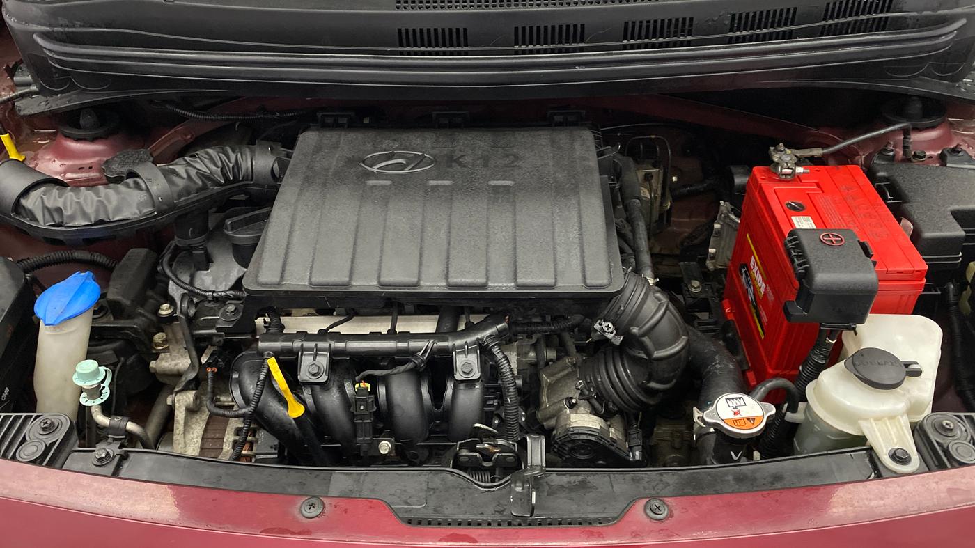 2016 Hyundai Grand i10 ASTA (O) 1.2 KAPPA VTVT, Petrol, Manual, 67,481 km, Engine View