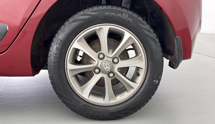 2015 Hyundai Grand i10 ASTA 1.2 KAPPA VTVT, Petrol, Manual, 88,560 km, Left Rear Wheel