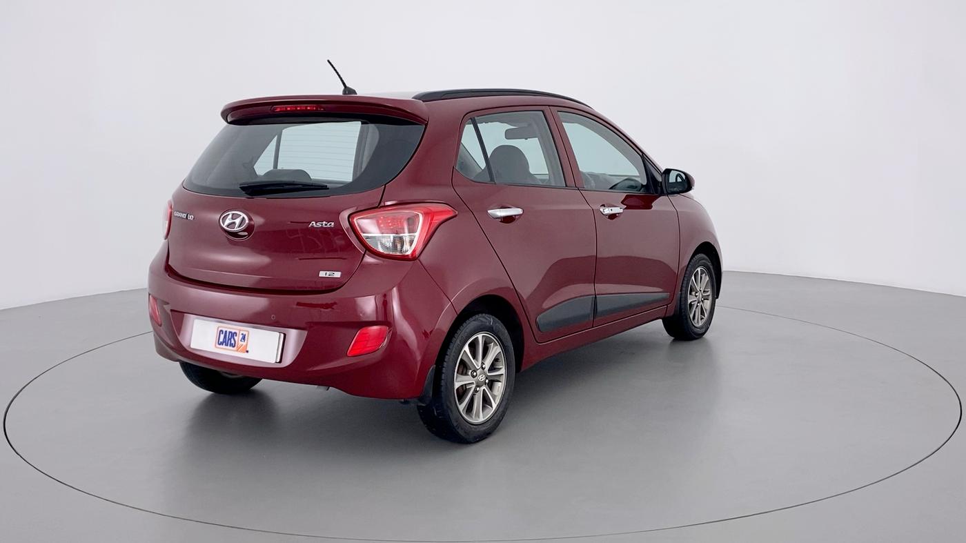 2015 Hyundai Grand i10 ASTA 1.2 KAPPA VTVT, Petrol, Manual, 88,560 km, Right Back Diagonal