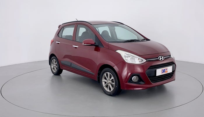 2015 Hyundai Grand i10 ASTA 1.2 KAPPA VTVT, Petrol, Manual, 88,560 km, Right Front Diagonal