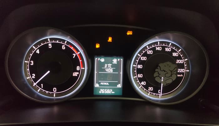 2024 Maruti Dzire ZXI CNG, CNG, Manual, 26,588 km, Odometer Image