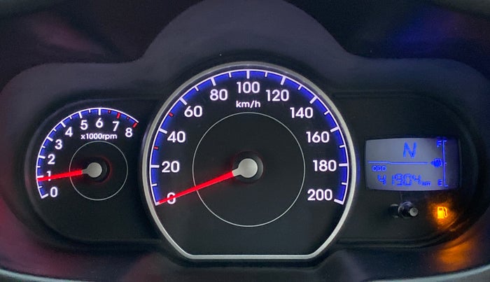 2012 Hyundai i10 ASTA 1.2 AT KAPPA2 WITH SUNROOF, Petrol, Automatic, 41,966 km, Odometer Image