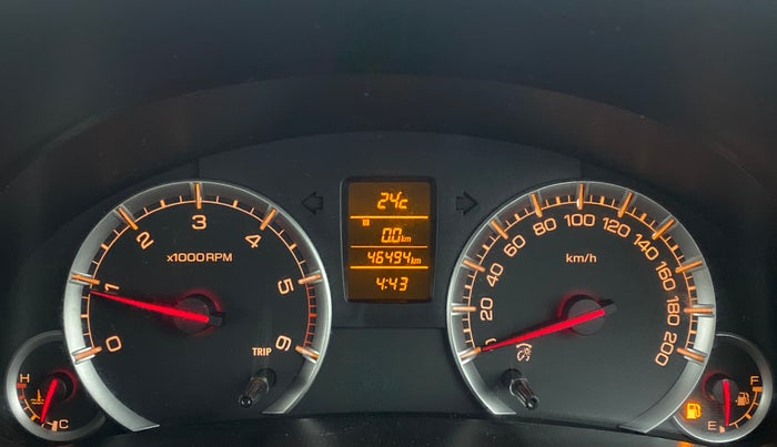 2016 Maruti Swift ZDI, Diesel, Manual, 47,034 km, Odometer Image