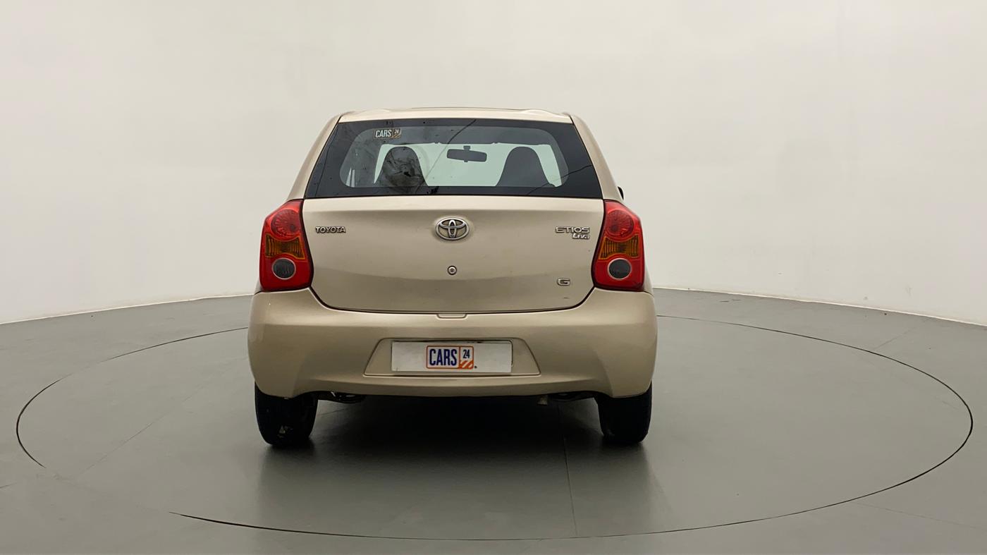 2011 Toyota Etios Liva G, Petrol, Manual, 50,056 km, Back/Rear