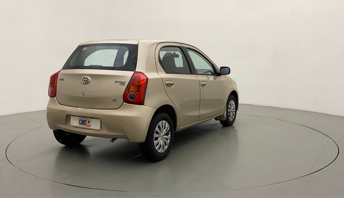 2011 Toyota Etios Liva G, Petrol, Manual, 50,056 km, Right Back Diagonal