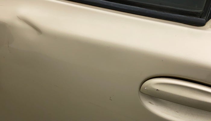 2011 Toyota Etios Liva G, Petrol, Manual, 50,056 km, Rear left door - Slightly dented