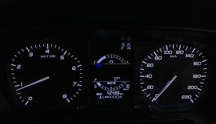 2023 Tata PUNCH ACCOMPLISHED MT, Petrol, Manual, 42,484 km, Odometer Image