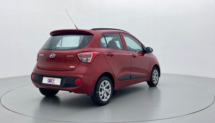 2019 Hyundai Grand i10 SPORTZ 1.2 KAPPA VTVT, Petrol, Manual, 33,130 km, Right Back Diagonal