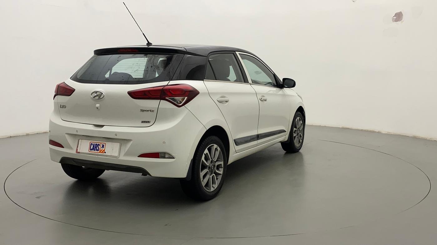 2015 Hyundai Elite i20 SPORTZ 1.2, Petrol, Manual, 15,511 km, Right Back Diagonal
