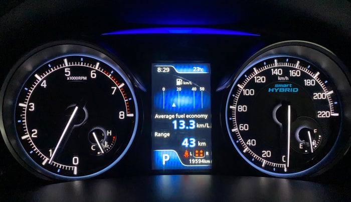 2025 Maruti XL6 ALPHA AT, Petrol, Automatic, 19,583 km, Odometer Image