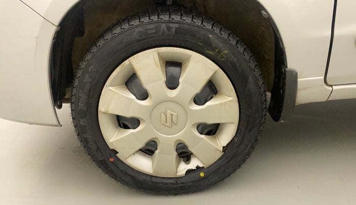 2013 Maruti Alto K10 VXI, Petrol, Manual, 74,689 km, Left Front Wheel