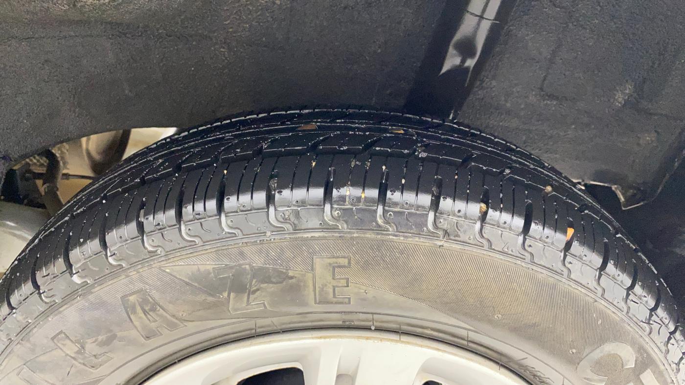 2019 Datsun Redi Go A, Petrol, Manual, 19,775 km, Left Rear Tyre Tread