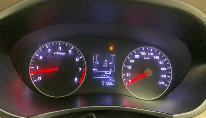 2019 Hyundai Elite i20 SPORTZ PLUS 1.2, Petrol, Manual, 57,954 km, Odometer Image