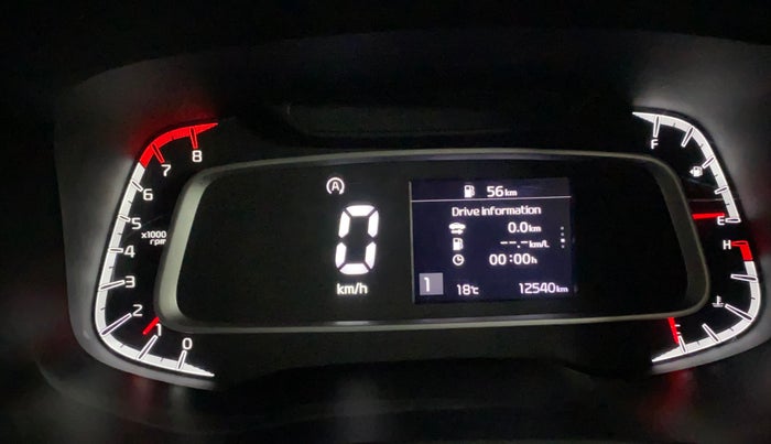 2023 KIA SONET HTK PLUS 1.0 IMT, Petrol, Manual, 12,540 km, Odometer Image