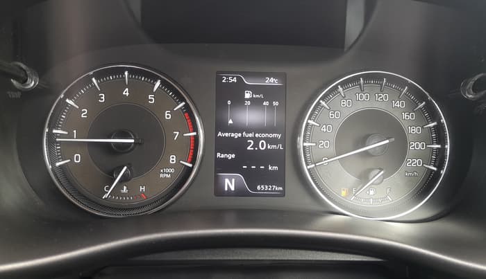 2023 Maruti Baleno ALPHA 1.2 AGS, Petrol, Automatic, 65,327 km, Odometer Image