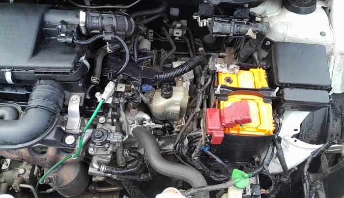 2023 Maruti Baleno ALPHA 1.2 AGS, Petrol, Automatic, 65,327 km, Engine View - Left
