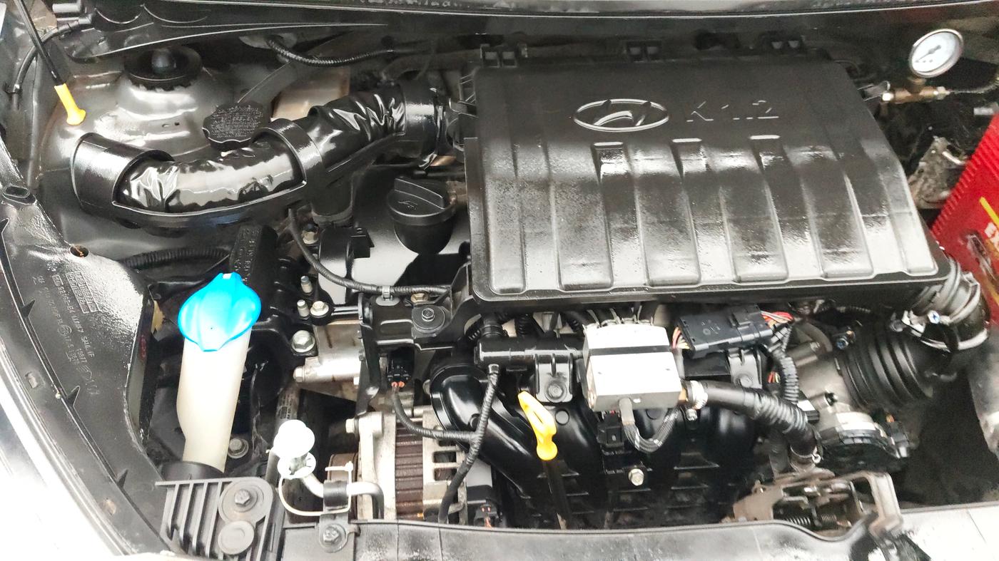 2019 Hyundai Xcent S 1.2, CNG, Manual, 50,187 km, Engine View - Right