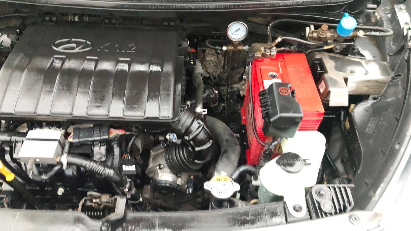 2019 Hyundai Xcent S 1.2, CNG, Manual, 50,187 km, Engine View - Left