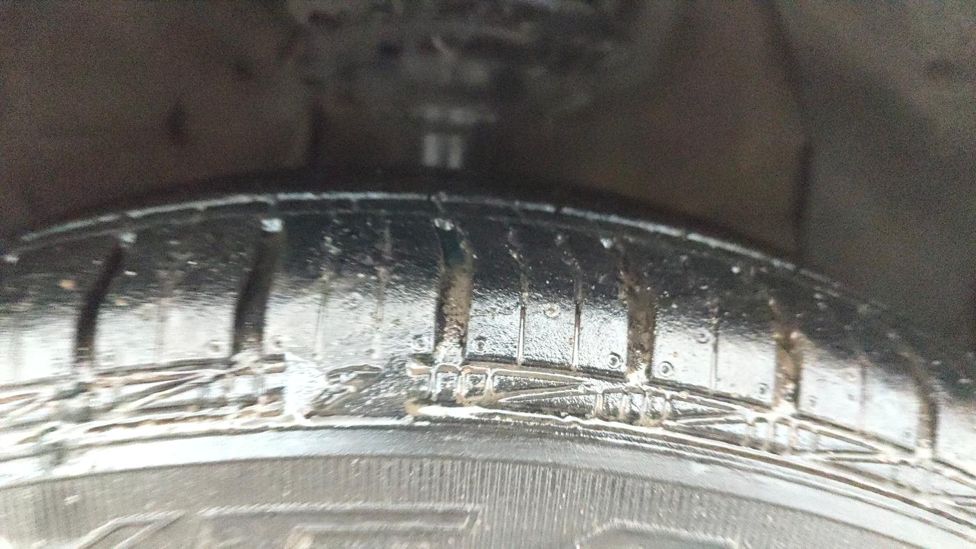 2019 Hyundai Xcent S 1.2, CNG, Manual, 50,187 km, Right Front Tyre Tread