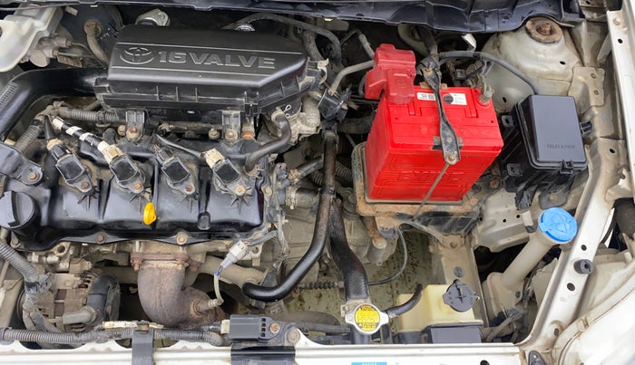 2015 Toyota Etios G, Petrol, Manual, 34,528 km, Engine View - Left