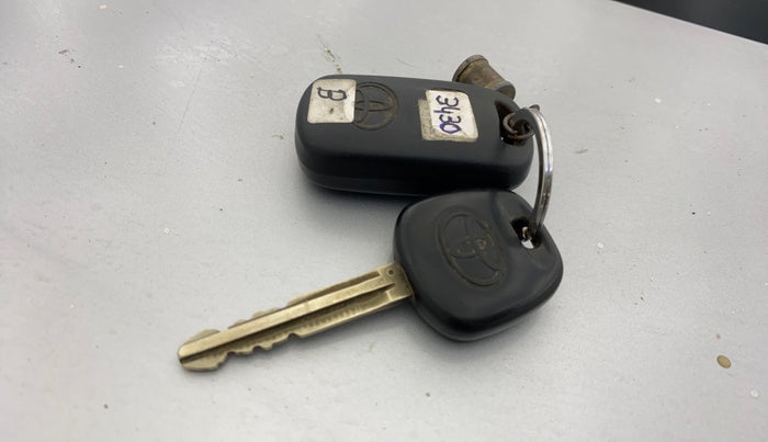2015 Toyota Etios G, Petrol, Manual, 34,528 km, Key Close Up