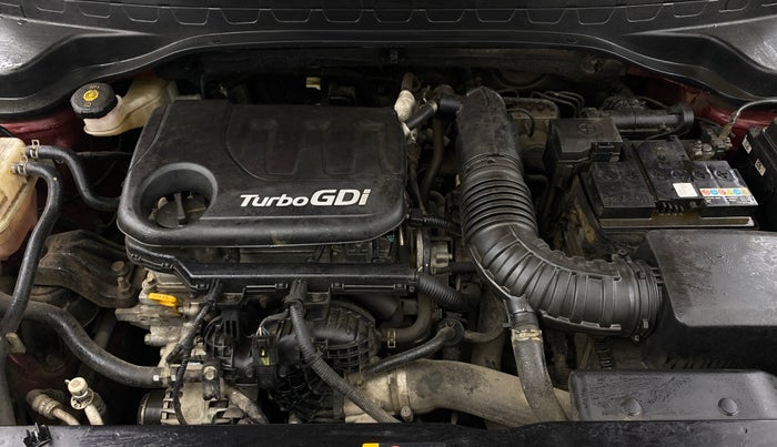 2022 KIA SONET HTX 1.0 IMT, Petrol, Manual, 16,388 km, Engine View