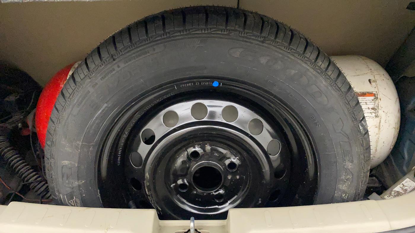 2017 Maruti Celerio VXI CNG, CNG, Manual, 78,936 km, Spare Tyre