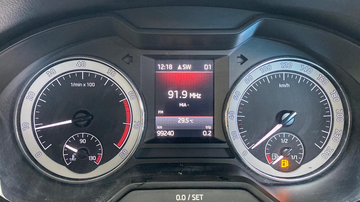 2018 Skoda Octavia L&K 1.8 TSI AT, Petrol, Automatic, 99,240 km, Odometer Image