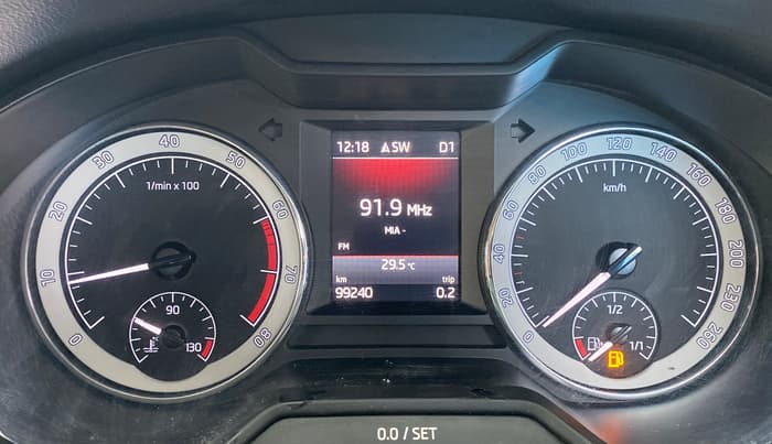 2018 Skoda Octavia L&K 1.8 TSI AT, Petrol, Automatic, 99,240 km, Odometer Image