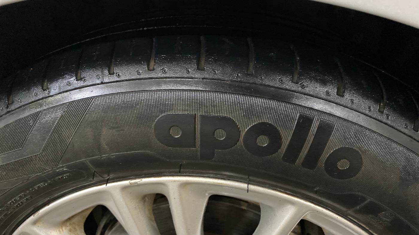 2018 Ford Figo Aspire TITANIUM PLUS 1.2 PETROL, Petrol, Manual, 76,562 km, Right Front Tyre Tread