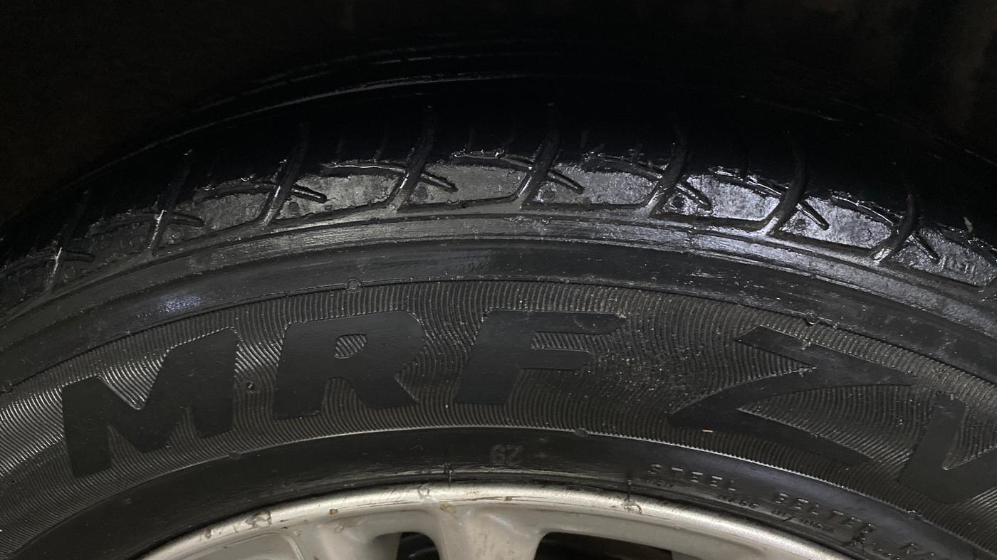 2018 Ford Figo Aspire TITANIUM PLUS 1.2 PETROL, Petrol, Manual, 76,562 km, Left Rear Tyre Tread