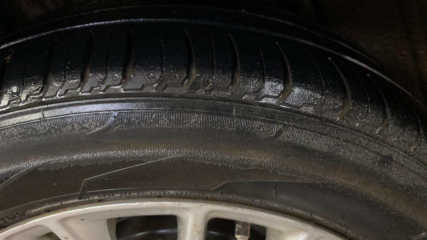 2018 Ford Figo Aspire TITANIUM PLUS 1.2 PETROL, Petrol, Manual, 76,562 km, Right Rear Tyre Tread