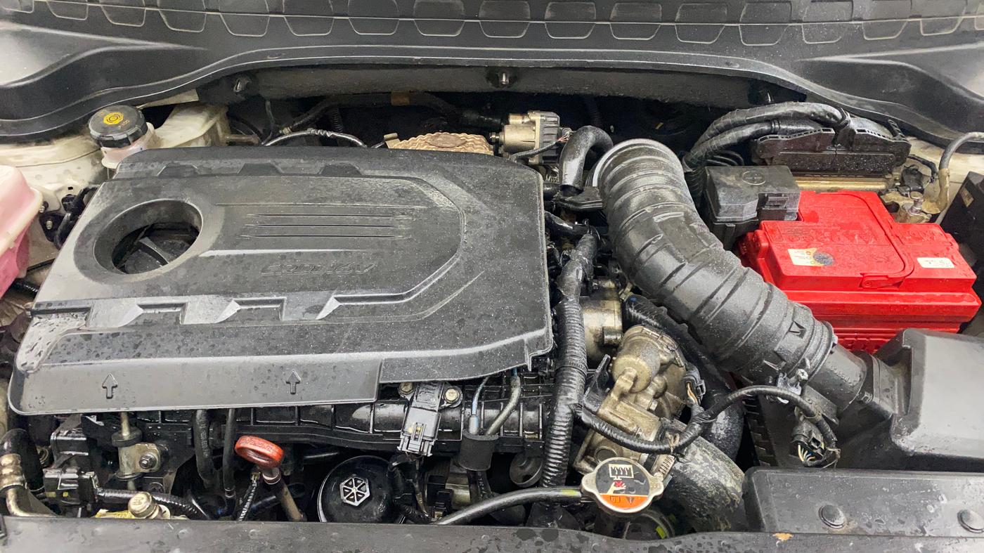 2021 KIA SONET HTK PLUS 1.5 AT, Diesel, Automatic, 67,346 km, Engine View