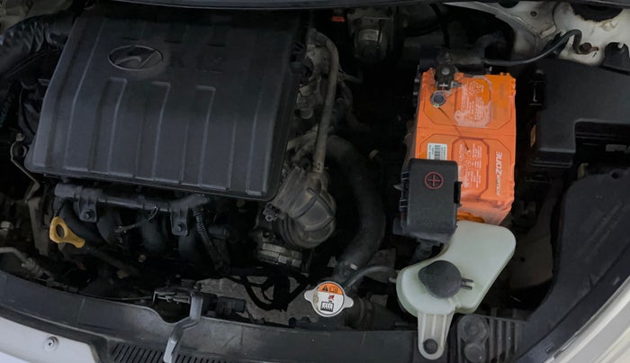 2014 Hyundai Grand i10 ASTA (O) 1.2 KAPPA VTVT, Petrol, Manual, 37,807 km, Engine View - Left