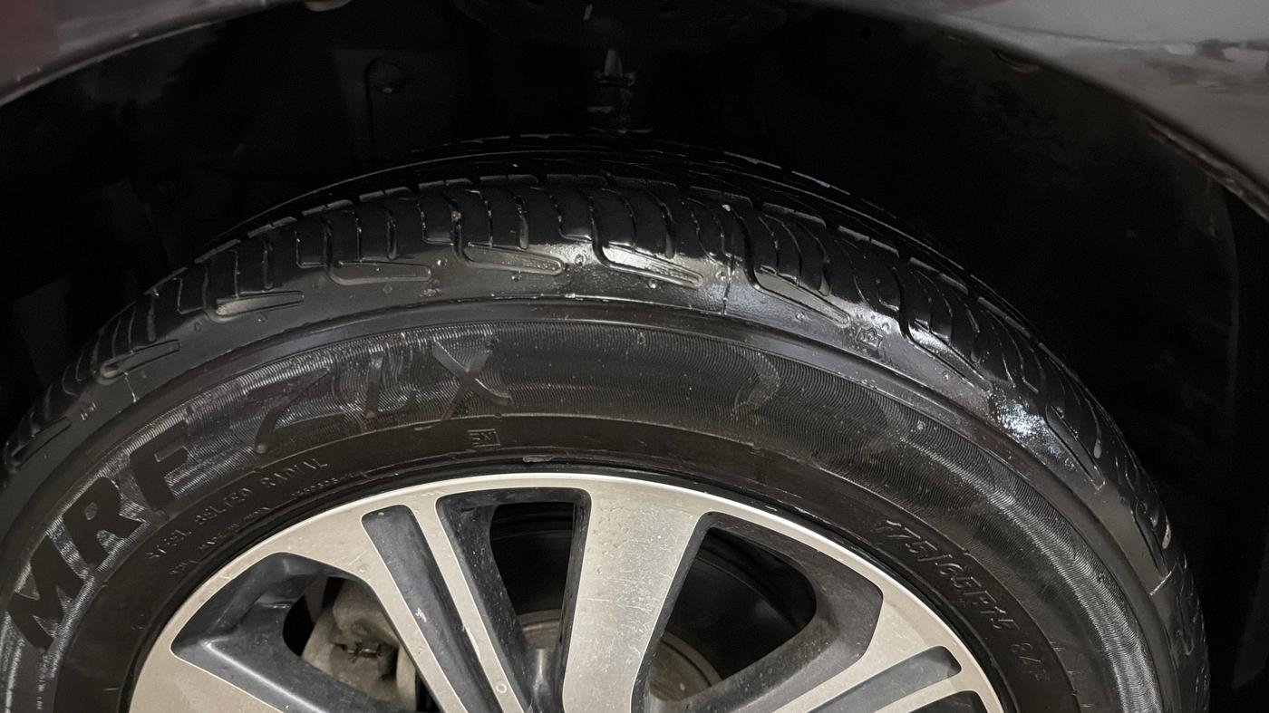 2021 Honda City 1.5L I-VTEC V MT 4TH GEN, Petrol, Manual, 52,113 km, Left Front Tyre Tread