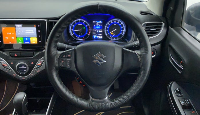 2021 Maruti Baleno ZETA CVT PETROL 1.2, Petrol, Automatic, 14,923 km, Steering Wheel Close Up