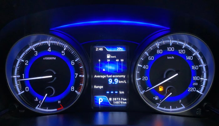 2021 Maruti Baleno ZETA CVT PETROL 1.2, Petrol, Automatic, 14,923 km, Odometer Image