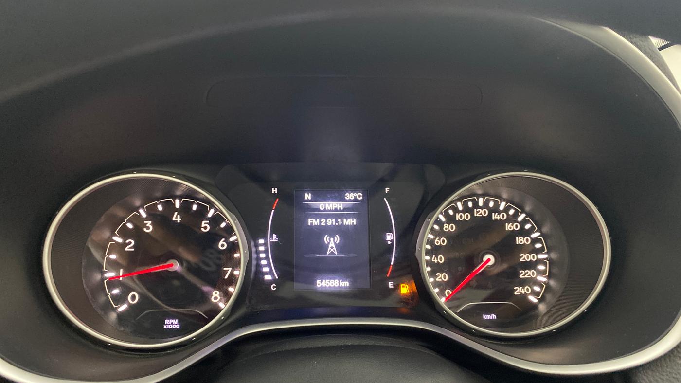 2018 Jeep Compass SPORT 1.4 PETROL, CNG, Manual, 54,568 km, Odometer Image