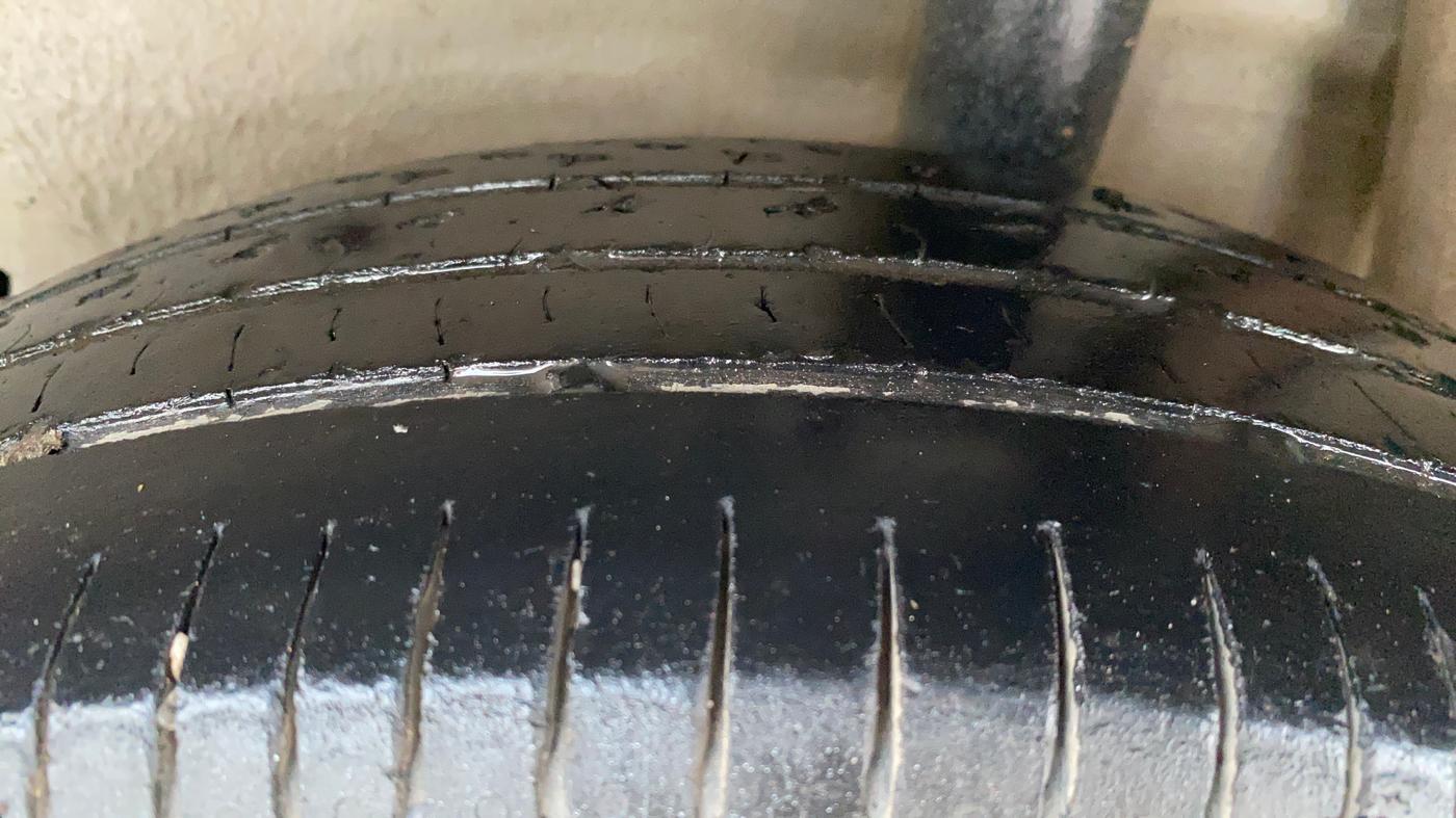 2018 Maruti Celerio VXI CNG, CNG, Manual, 1,28,113 km, Left Rear Tyre Tread