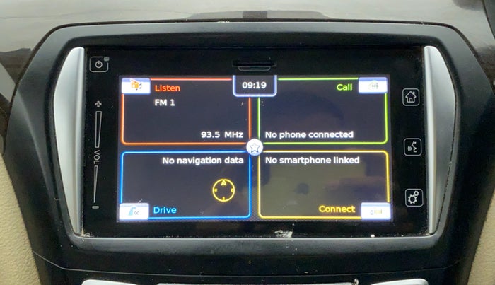 2017 Maruti Ciaz ALPHA  AT 1.4  PETROL, CNG, Automatic, 1,20,295 km, Infotainment system - GPS Card not working/missing