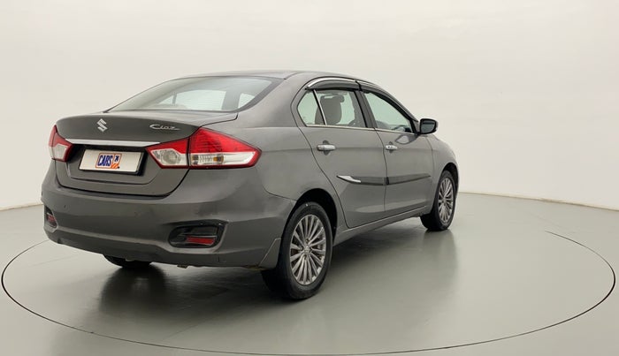 2017 Maruti Ciaz ALPHA  AT 1.4  PETROL, CNG, Automatic, 1,20,295 km, Right Back Diagonal