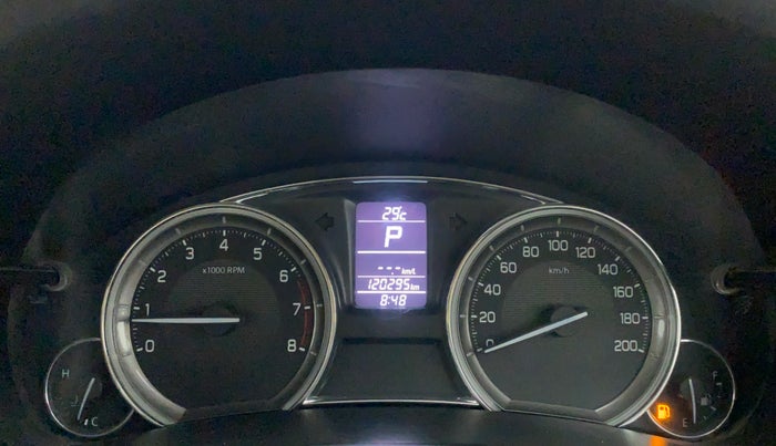 2017 Maruti Ciaz ALPHA  AT 1.4  PETROL, CNG, Automatic, 1,20,295 km, Odometer Image