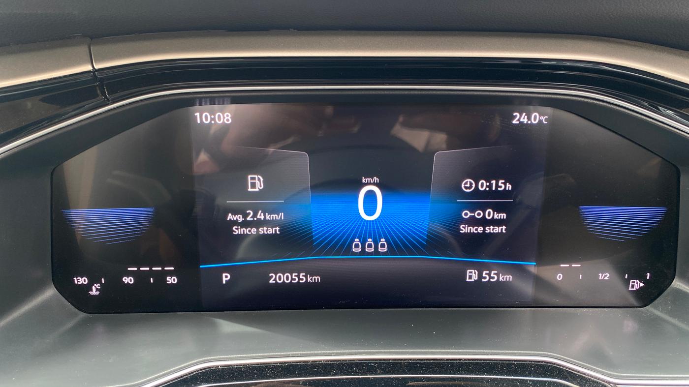 2024 Volkswagen VIRTUS TOPLINE TSI 1.0 AT, Petrol, Automatic, 20,053 km, Odometer Image