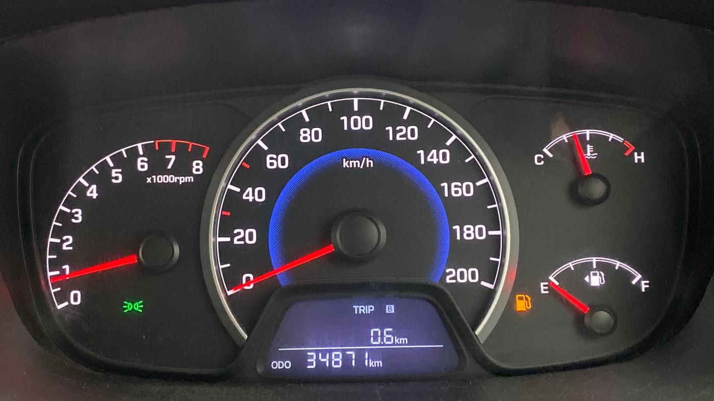 2014 Hyundai Grand i10 MAGNA 1.2 KAPPA VTVT, Petrol, Manual, 34,913 km, Odometer Image