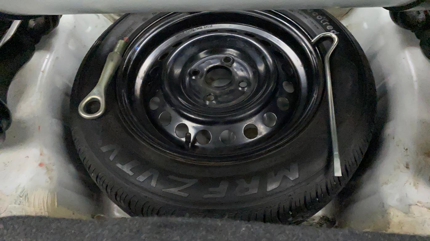 2021 Maruti S PRESSO VXI (O) CNG, CNG, Manual, 24,279 km, Spare Tyre