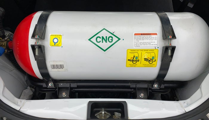 2021 Maruti S PRESSO VXI (O) CNG, CNG, Manual, 24,279 km, Boot Inside